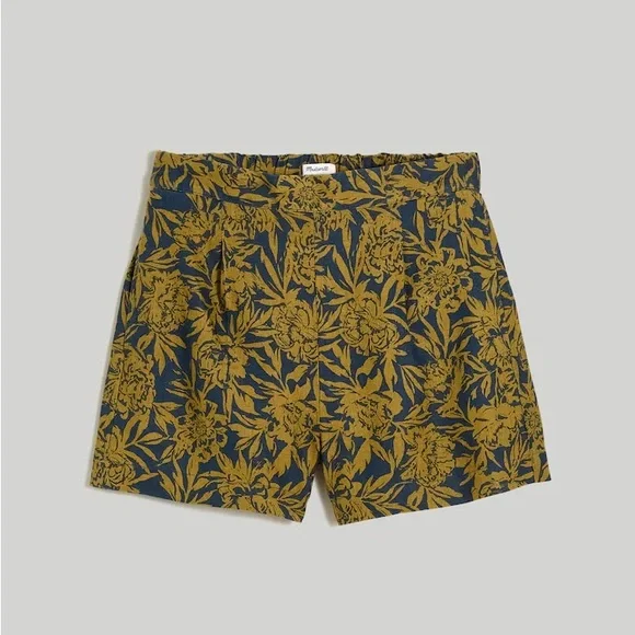 NWT Madewell Clean Pull On Shorts in Deep Shadow - Picture 3 of 6